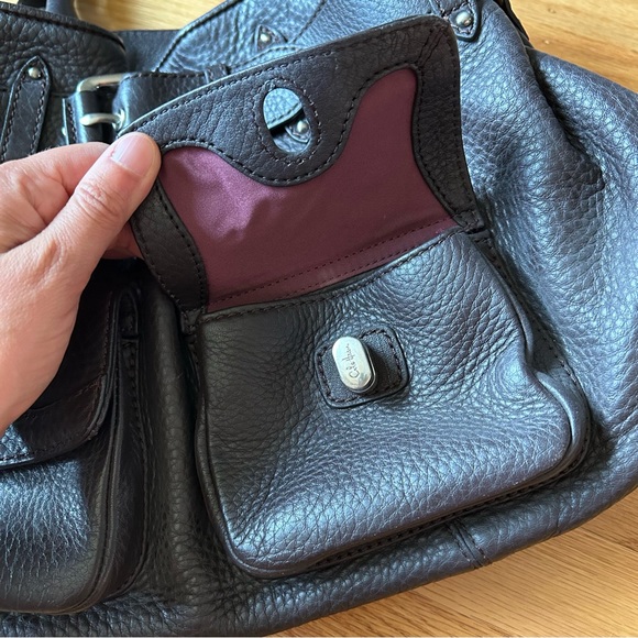 LAST CHANCE - Cole Haan Black leather boho handbag - Picture 11 of 13